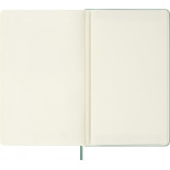 Notes MOLESKINE 2026, L, 13x21cm, gładki, twarda oprawa, Sage Green