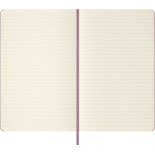 Notes MOLESKINE 2026, L, 13x21cm, w linie, twarda oprawa, majestic pink