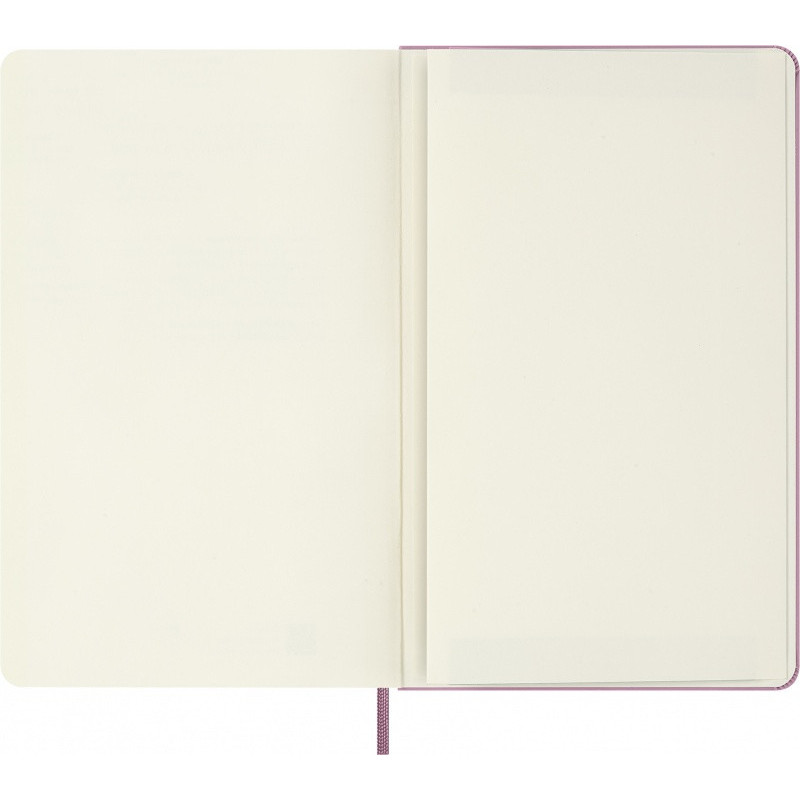 Notes MOLESKINE 2026, L, 13x21cm, w linie, twarda oprawa, majestic pink