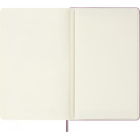 Notes MOLESKINE 2026, L, 13x21cm, w linie, twarda oprawa, majestic pink