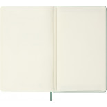 Notes MOLESKINE 2026, L, 13x21cm, w linie, twarda oprawa, Sage Green