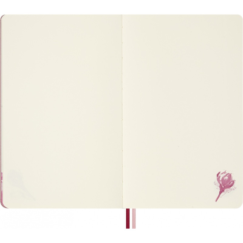 Notes MOLESKINE 2026 Sakura, L, 13x21cm, gładki