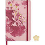 Notes MOLESKINE 2026 Sakura, L, 13x21cm, gładki, box