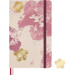 Notes MOLESKINE 2026 Sakura, L, 13x21cm, w linie, box