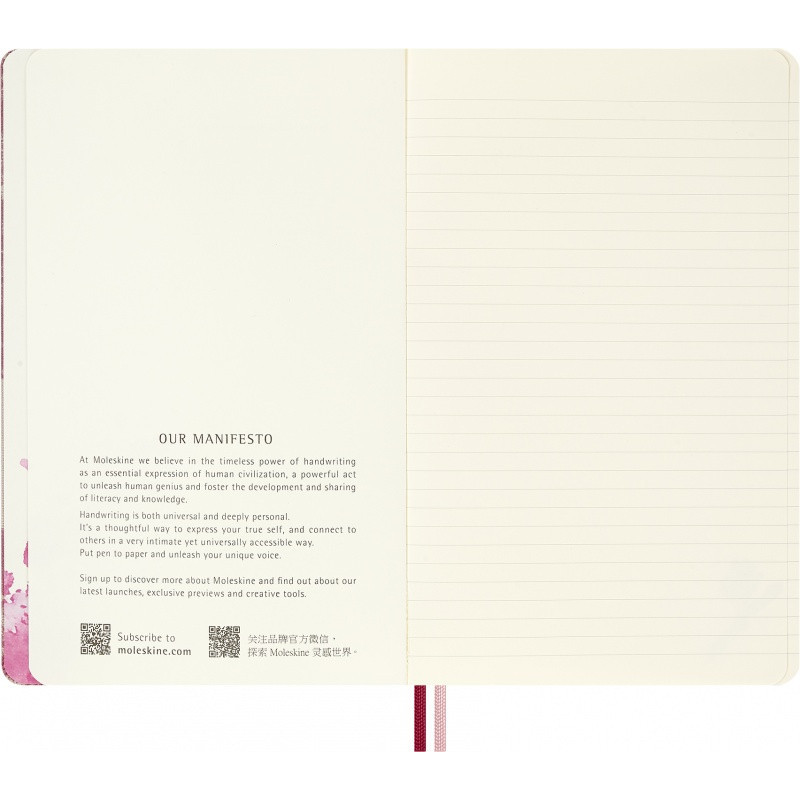 Notes MOLESKINE 2026 Sakura, L, 13x21cm, w linie, box