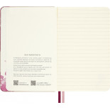 Notes MOLESKINE 2026 Sakura, P, 9x14cm, w linie