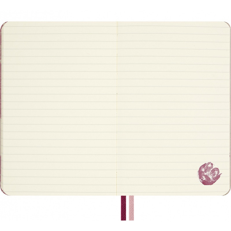 Notes MOLESKINE 2026 Sakura, P, 9x14cm, w linie