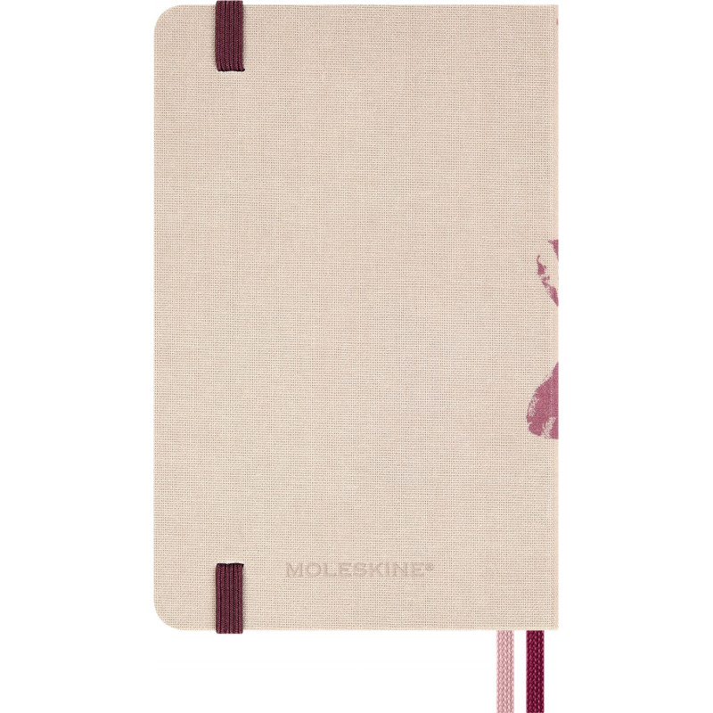 Notes MOLESKINE 2026 Sakura, P, 9x14cm, w linie, box