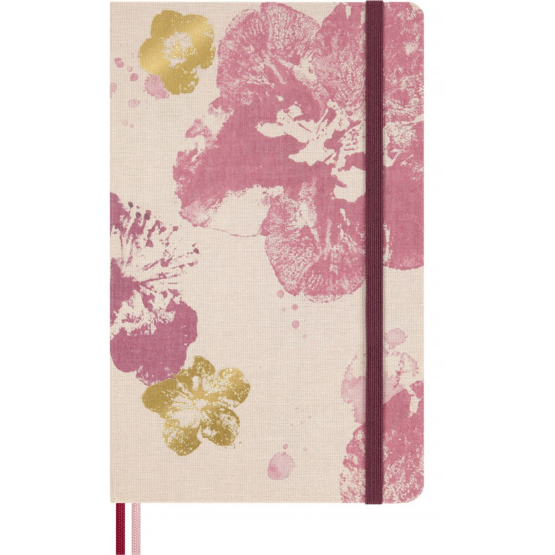 Zestaw MOLESKINE 2026 Sakura: notes L + zeszyt L + 2 ołówki + box