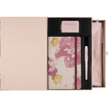 Zestaw MOLESKINE 2026 Sakura: notes w linie + notes VEG w linie + zawieszka + etui + długopis