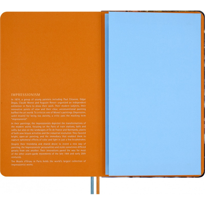 Notes MOLESKINE Impresjonizm Musée d'Orsay, L, w linie