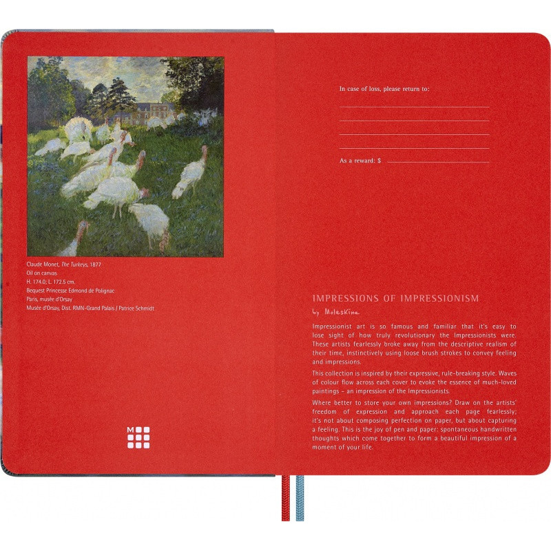 Zestaw MOLESKINE Impresjonizm Musée d'Orsay + 6 kredek d'Orsay