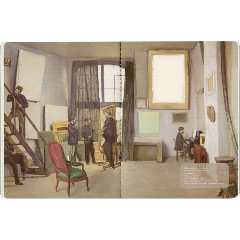 Zeszyt MOLESKINE Cahier Impresjonizm Musée d'Orsay, XL, gładki