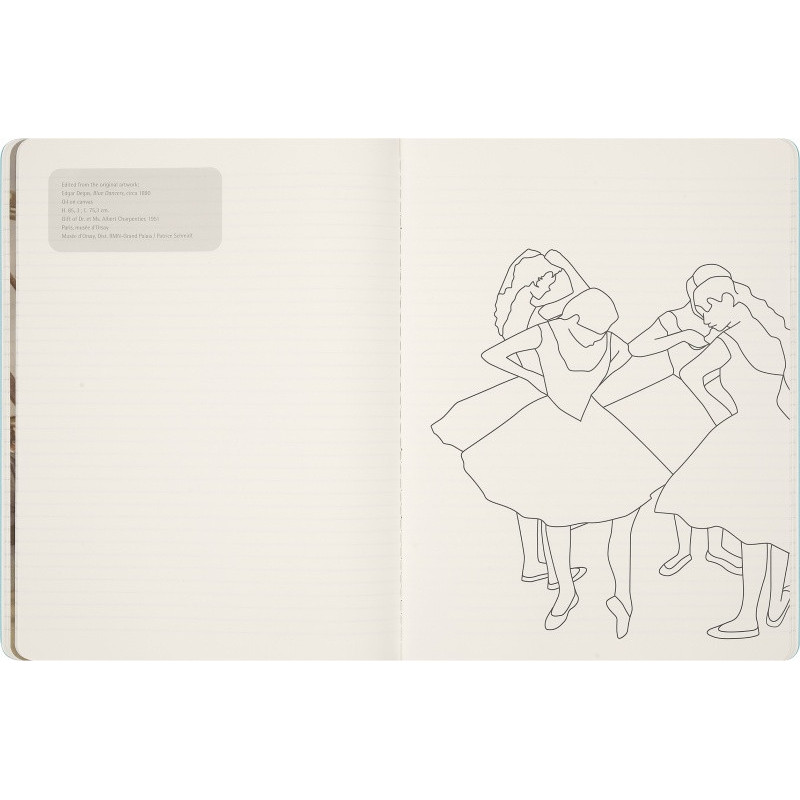 Zeszyt MOLESKINE Cahier Impresjonizm Musée d'Orsay, XL, gładki
