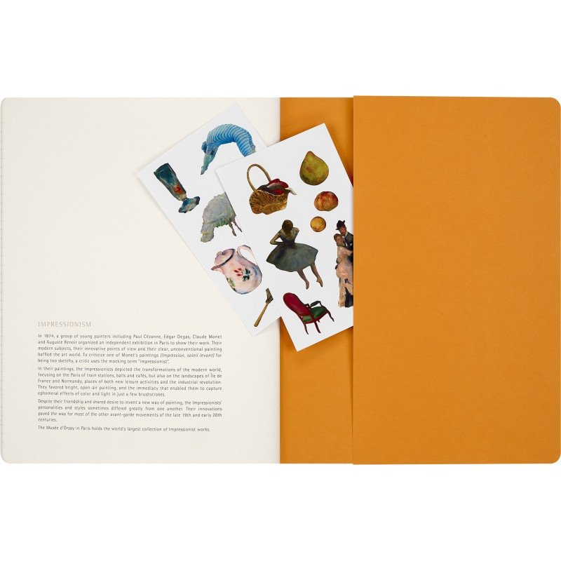 Zeszyt MOLESKINE Cahier Impresjonizm Musée d'Orsay, XL, gładki