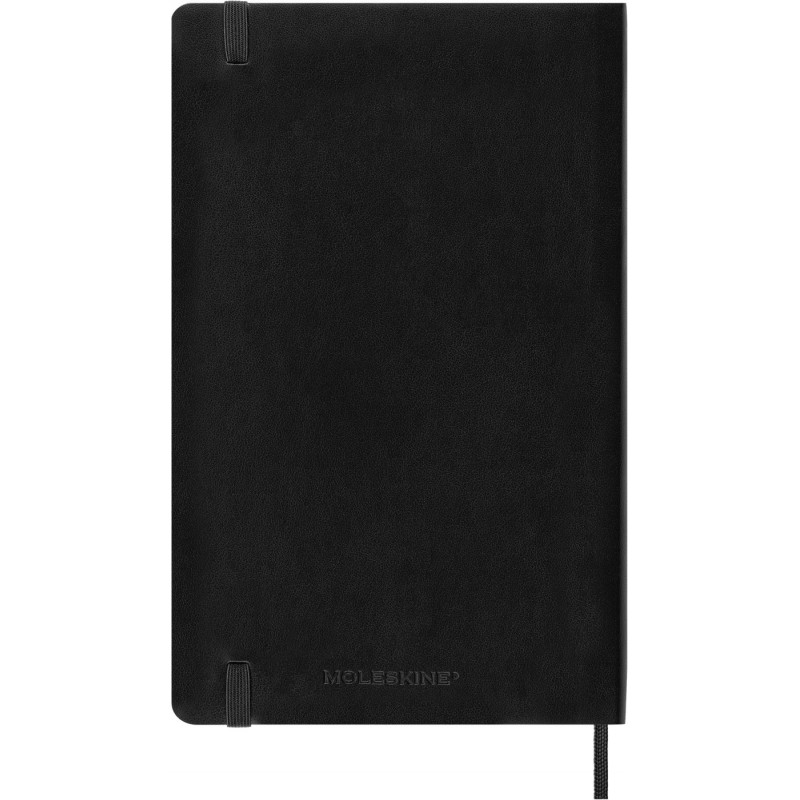 Kalendarz dzienny MOLESKINE 2027, 12M, L, 13x21cm, miękka oprawa, czarny