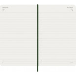 Kalendarz dzienny MOLESKINE 2027, 12M, L, 13x21cm, miękka oprawa, myrtle green