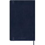 Kalendarz dzienny MOLESKINE 2027, 12M, L, 13x21cm, miękka oprawa, sapphire blue