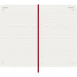 Kalendarz dzienny MOLESKINE 2027, 12M, L, 13x21cm, miękka oprawa, scarlet red