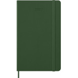 Kalendarz dzienny MOLESKINE 2027, 12M, L, 13x21cm, twarda oprawa, myrtle green