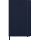 Kalendarz dzienny MOLESKINE 2027, 12M, L, 13x21cm, twarda oprawa, sapphire blue