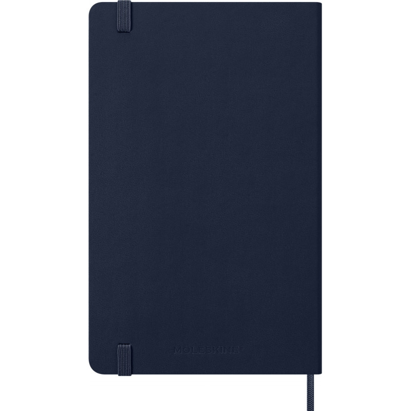 Kalendarz dzienny MOLESKINE 2027, 12M, L, 13x21cm, twarda oprawa, sapphire blue