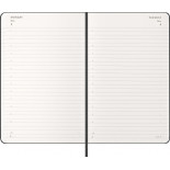 Kalendarz dzienny MOLESKINE 2027, 12M, L, 13x21cm, twarda oprawa, czarny