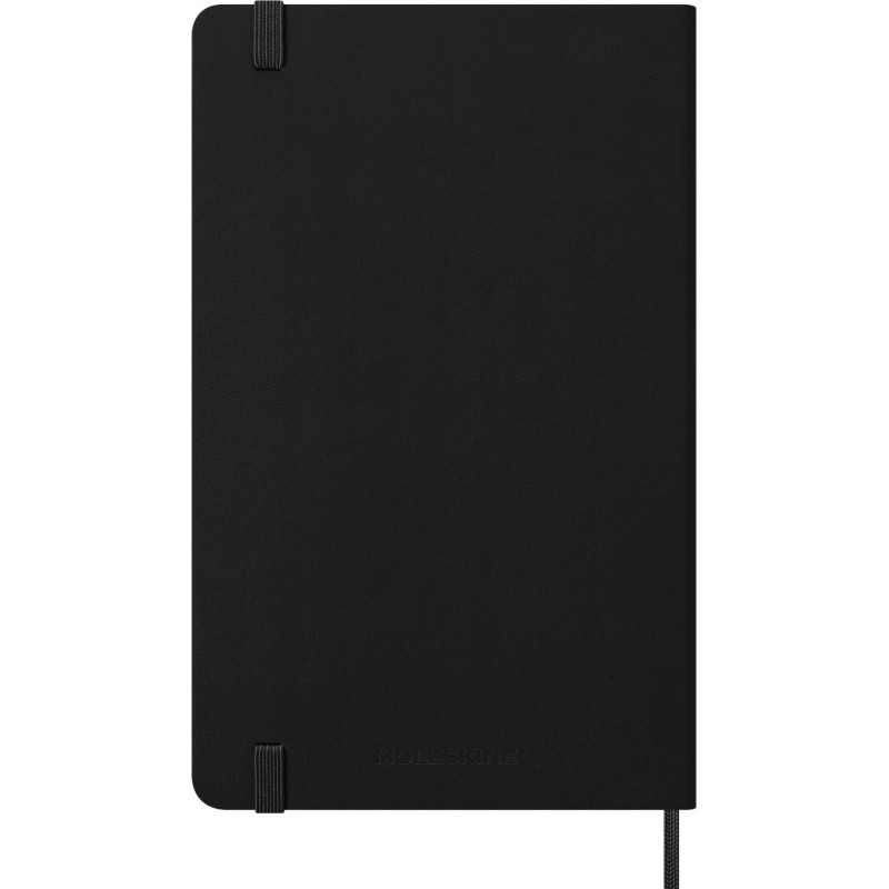 Kalendarz dzienny MOLESKINE 2027, 12M, L, 13x21cm, twarda oprawa, czarny