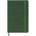 Kalendarz dzienny MOLESKINE 2027, 12M, P, 9x14cm, twarda oprawa, myrtle green