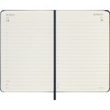 Kalendarz dzienny MOLESKINE 2027, 12M, P, 9x14cm, twarda oprawa, sapphire blue