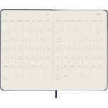 Kalendarz dzienny MOLESKINE 2027, 12M, P, 9x14cm, twarda oprawa, sapphire blue
