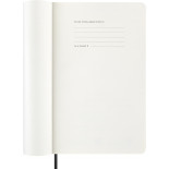Kalendarz miesięczny MOLESKINE 2027, 12M, L, 13x21cm, miękka oprawa, czarny