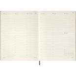 Kalendarz MOLESKINE Pro Smart 2027, 12M, XL, 19x25cm, twarda oprawa, czarny