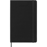 Kalendarz tygodniowy horyzontalny MOLESKINE 2026/27, 18M, L, 13x21cm, twarda oprawa, czarny