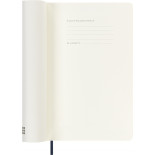 Kalendarz tygodniowy MOLESKINE 2026/27, 18M, L, 13x21cm, miękka oprawa, sapphire blue
