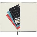 Kalendarz tygodniowy MOLESKINE 2026/27, 18M, L, 13x21cm, twarda oprawa, czarny