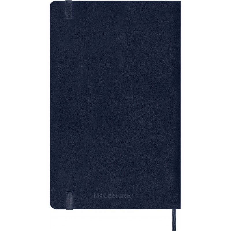 Kalendarz tygodniowy MOLESKINE 2027, 12M, L, 13x21cm, miękka oprawa, sapphire blue