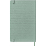Kalendarz tygodniowy MOLESKINE 2027, 12M, L, 13x21cm, twarda oprawa, Sage Green
