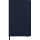 Kalendarz tygodniowy MOLESKINE 2027, 12M, L, 13x21cm, twarda oprawa, sapphire blue