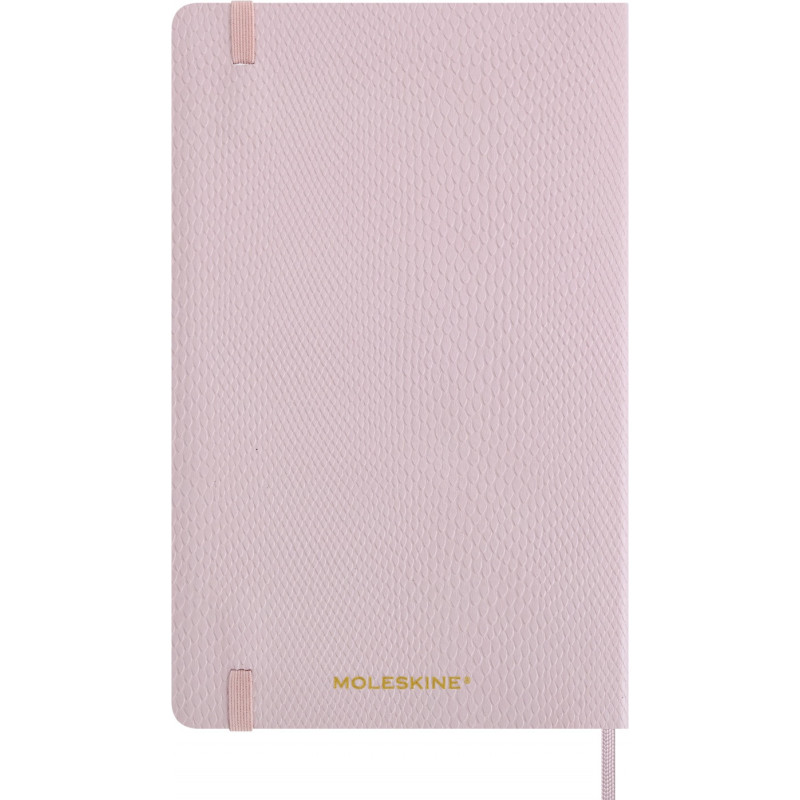 Kalendarz tygodniowy MOLESKINE 2027, 12M, L, 13x21cm, edycja limitowana, syntetyczna skóra węża, box, bordeaux