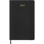 Kalendarz tygodniowy MOLESKINE 2027, 12M, L, 13x21cm, edycja limitowana, syntetyczna skóra węża, box, czarny