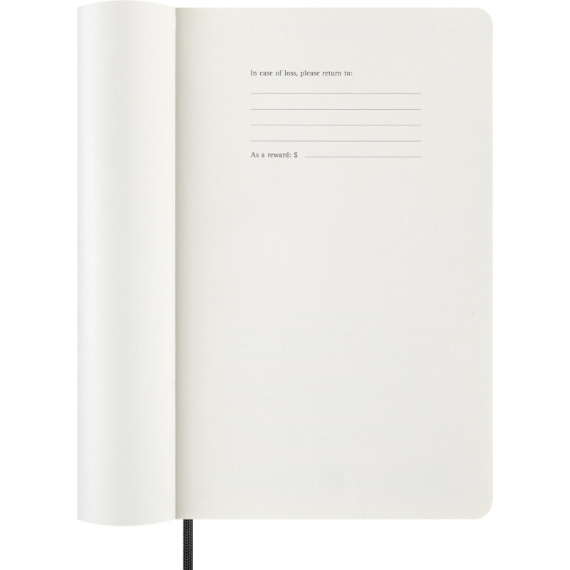 Kalendarz tygodniowy MOLESKINE 2027, 12M, L, 13x21cm, edycja limitowana, syntetyczna skóra węża, box, czarny