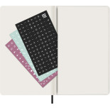 Kalendarz tygodniowy MOLESKINE 2027, 12M, L, 13x21cm, edycja limitowana, syntetyczna skóra węża, box, czarny