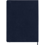Kalendarz tygodniowy MOLESKINE 2027, 12M, XL, 19x25cm, miękka oprawa, sapphire blue