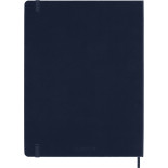 Kalendarz tygodniowy MOLESKINE 2027, 12M, XL, 19x25cm, twarda oprawa, sapphire blue