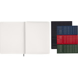 Kalendarz tygodniowy wertykalny MOLESKINE 2027, 13M, XXL, 23,5x28cm, miękka oprawa, czarny