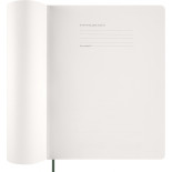 Kalendarz tygodniowy wertykalny MOLESKINE 2027, 13M, XXL, 23,5x38cm, miękka oprawa, myrtle green