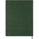 Kalendarz tygodniowy wertykalny MOLESKINE 2027, 13M, XXL, 23,5x38cm, miękka oprawa, myrtle green