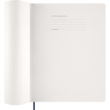 Kalendarz tygodniowy wertykalny MOLESKINE 2027, 13M, XXL, 23,5x28cm, miękka oprawa, sapphire blue