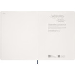 Kalendarz tygodniowy wertykalny MOLESKINE 2027, 13M, XXL, 23,5x28cm, miękka oprawa, sapphire blue